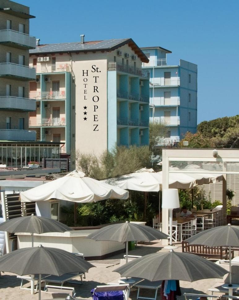 Hotel Saint Tropez Spa & Restaurant Лидо ди Савио Екстериор снимка
